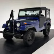 1970 Dark Blue Metallic Jeep CJ5 thumbnail