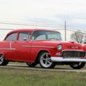 1955 Red Chevrolet Bel Air/150/210 thumbnail