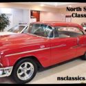 1955 Red Chevrolet Bel Air/150/210 thumbnail
