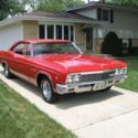 1966 Red Chevrolet Impala thumbnail