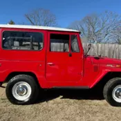 1973 Red Toyota Land Cruiser thumbnail