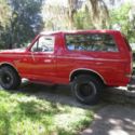 1988 Red Ford Bronco thumbnail