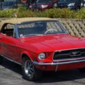 1967 Red Ford Mustang thumbnail