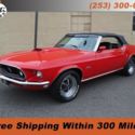 1969 Red Ford Mustang thumbnail