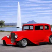 1932 Red Ford Victoria thumbnail