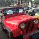 1980 Red Jeep CJ thumbnail
