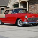 1955 Red Chevrolet Bel Air/150/210 thumbnail
