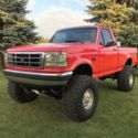 1992 Red Ford F-150 thumbnail