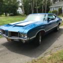 1971 Blue Oldsmobile 442 thumbnail