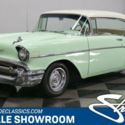 1957 Green Chevrolet Bel Air/150/210 thumbnail