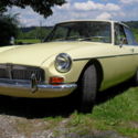1968 Primrose Yellow MG MGB thumbnail