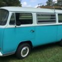 1969 Turquoise & White Volkswagen Bus/Vanagon thumbnail