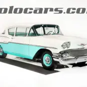 1958 Arctic White Chevrolet Delray thumbnail
