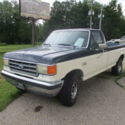 1990 Blue Ford F-150 thumbnail