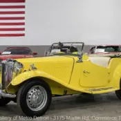 1951 Yellow MG TD thumbnail