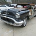 1956 Silver Oldsmobile Ninety-Eight thumbnail