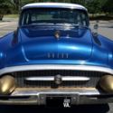 1955 Blue and White Buick Roadmaster thumbnail