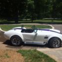 1965 White Shelby Cobra thumbnail