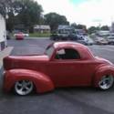 1941 prowler orange Willys Custom thumbnail