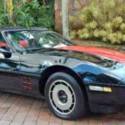 1984 BLACK on HELL/DEVIL RED Chevrolet Corvette thumbnail