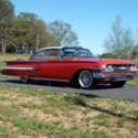 1960 Red Chevrolet Impala thumbnail