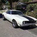 1968 White Chevrolet Camaro thumbnail