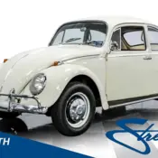 1966 White Volkswagen Beetle - Classic thumbnail