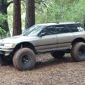 1991 Gold Subaru Legacy thumbnail