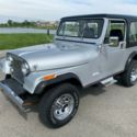 1986 Silver Jeep CJ thumbnail