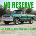 1968 Green Chevrolet C/K Pickup 1500 thumbnail