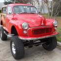 1960 Red Morris Minor thumbnail
