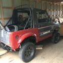 1987 Red Suzuki Samurai thumbnail