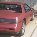 1987 Red Pontiac Fiero thumbnail
