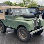 1954 Green Land Rover Series 1 86