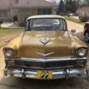 1956 Gold-Yellow Chevrolet Bel Air/150/210 thumbnail