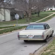 1967 cream Cadillac Brougham thumbnail