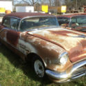 1956 Brown/Beige Oldsmobile Ninety-Eight thumbnail