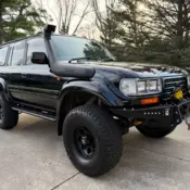 1992 Black Toyota Land Cruiser thumbnail