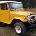 1972 Yellow Toyota Land Cruiser thumbnail