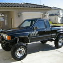 1988 Black Toyota SR5 Pick-Up thumbnail