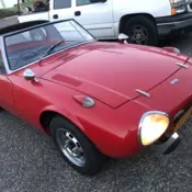 1968 Red Toyota Sports 800 thumbnail