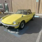 1974 Yellow Triumph Spitfire thumbnail