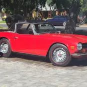1973 Red Triumph TR6 thumbnail