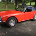 1976 Red Triumph TR-6 thumbnail