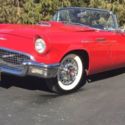 1957 Red Ford Thunderbird thumbnail