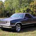 1986 Blue Chevrolet El Camino thumbnail