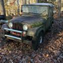 1974 Black Jeep CJ thumbnail