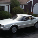 1990 Pearl White Cadillac Allante thumbnail