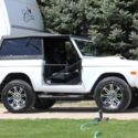 1972 White Ford Bronco thumbnail