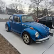 1974 Blue Volkswagen Beetle - Classic thumbnail